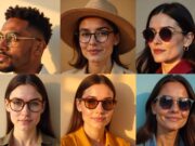 Diamond Face Shape Glasses