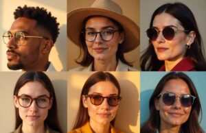 Diamond Face Shape Glasses