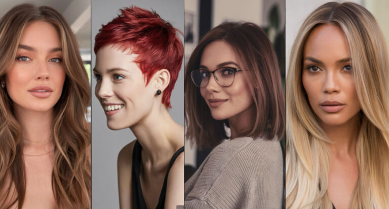 Flattering Oval Face Haircuts & Styling Guide