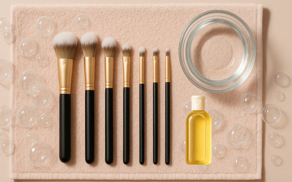 How to Clean Makeup Brushes for Healthier, Clearer Skin
