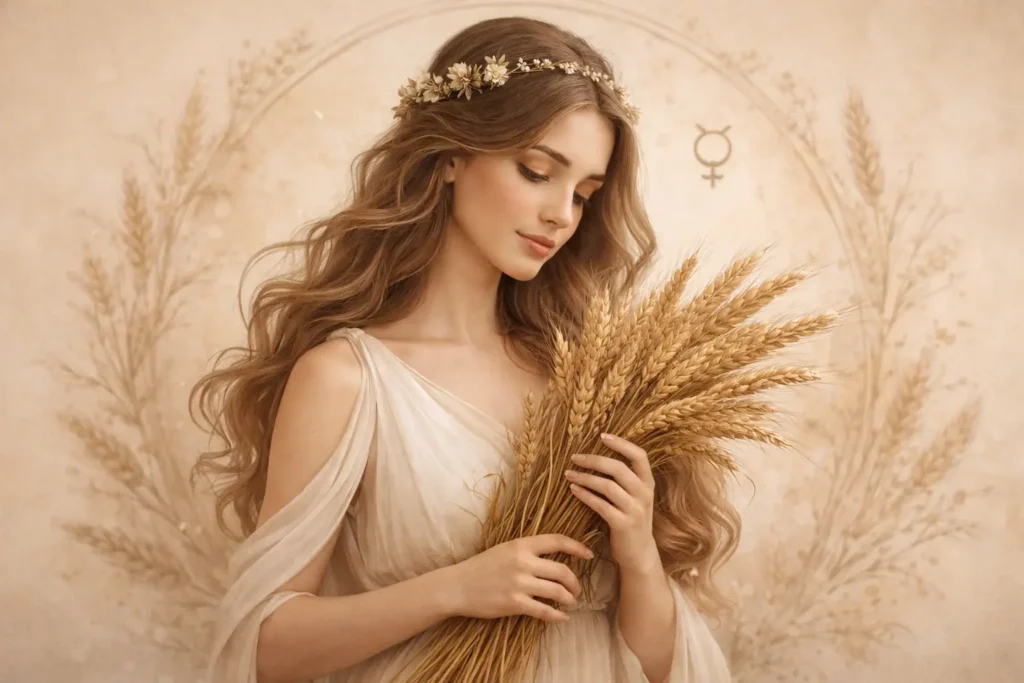 virgo zodiac sign symbol maiden mercury