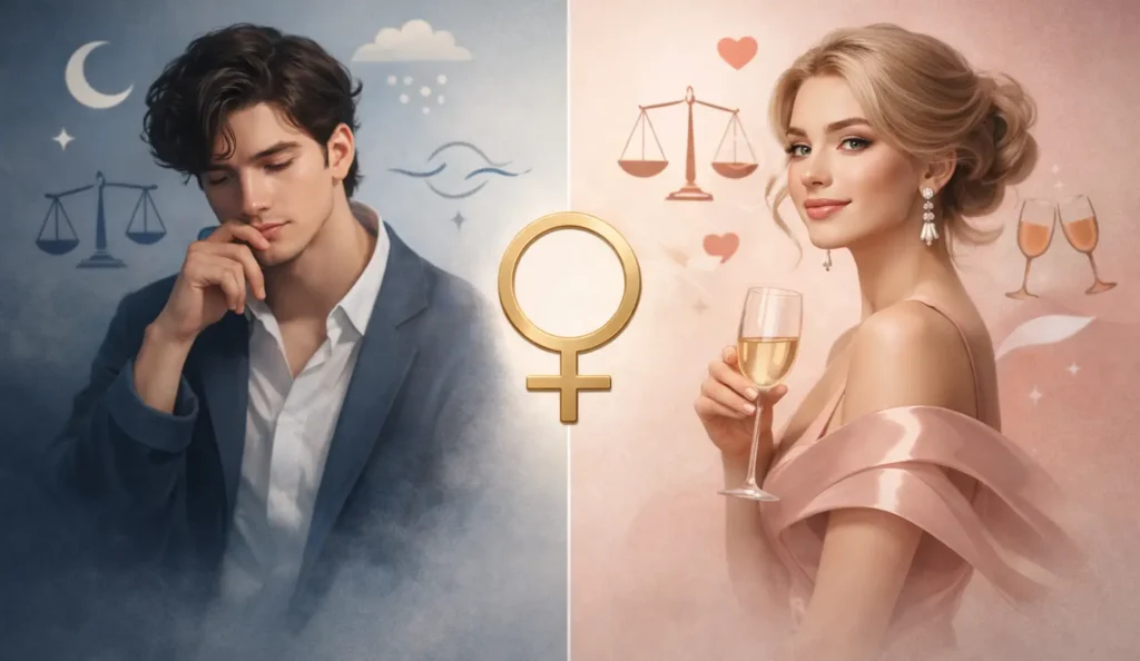 libra man and libra woman traits and characteristics compared